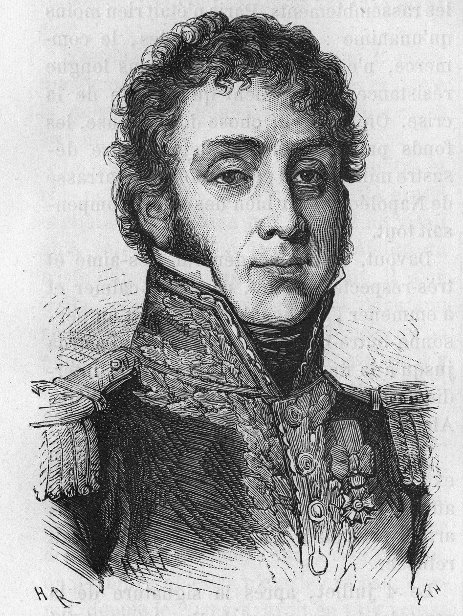 Remy Joseph Isidore Exelmans (tai Exelmans), Ranskan marsalkka ja peer (1775-1852) - Henri Martinin teoksessa "Ranskan historia" tekijältä French School
