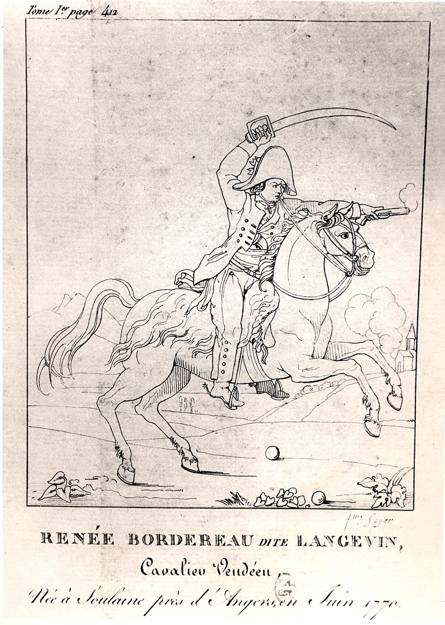 Renee Bordereau, nimeltään Langevin (1770-1828) tekijältä French School