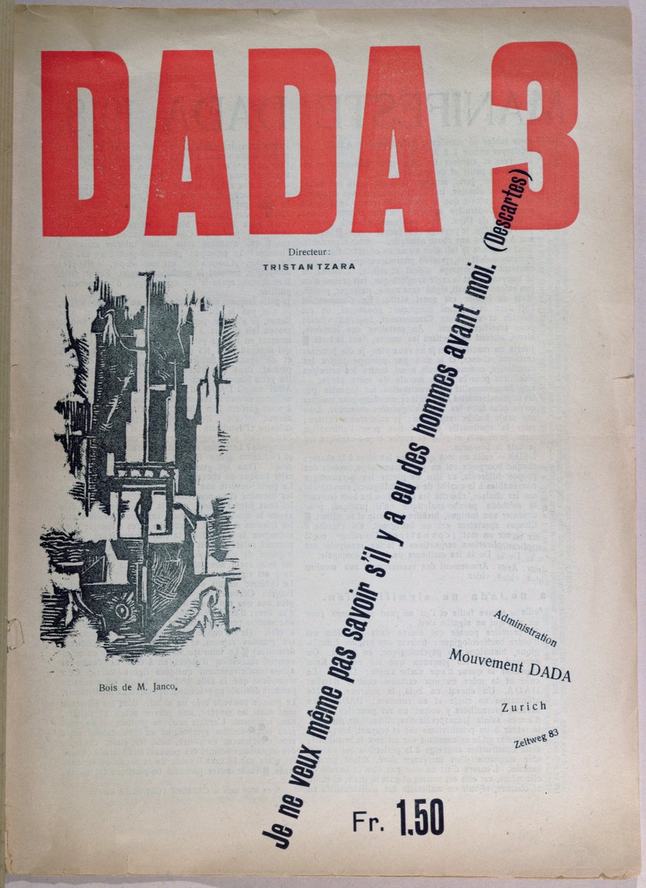 Rev kuva Dadasta. 3, de Senbu r 1918 tekijältä French School