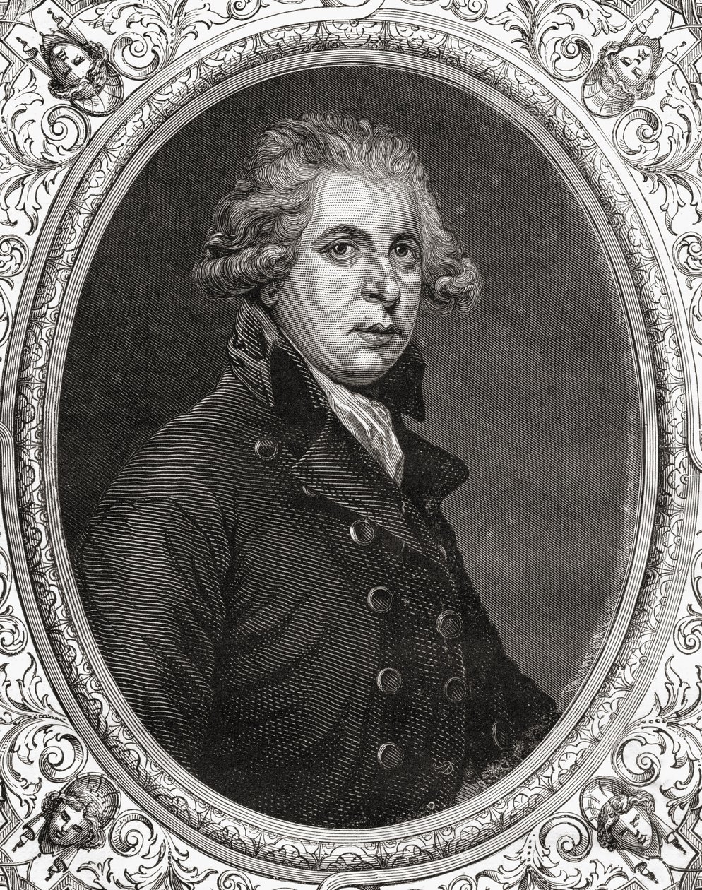 Richard Brinsley Sheridan, Louis Blancin (1811-82) "Histoire de la Revolution Francaisesta" tekijältä French School