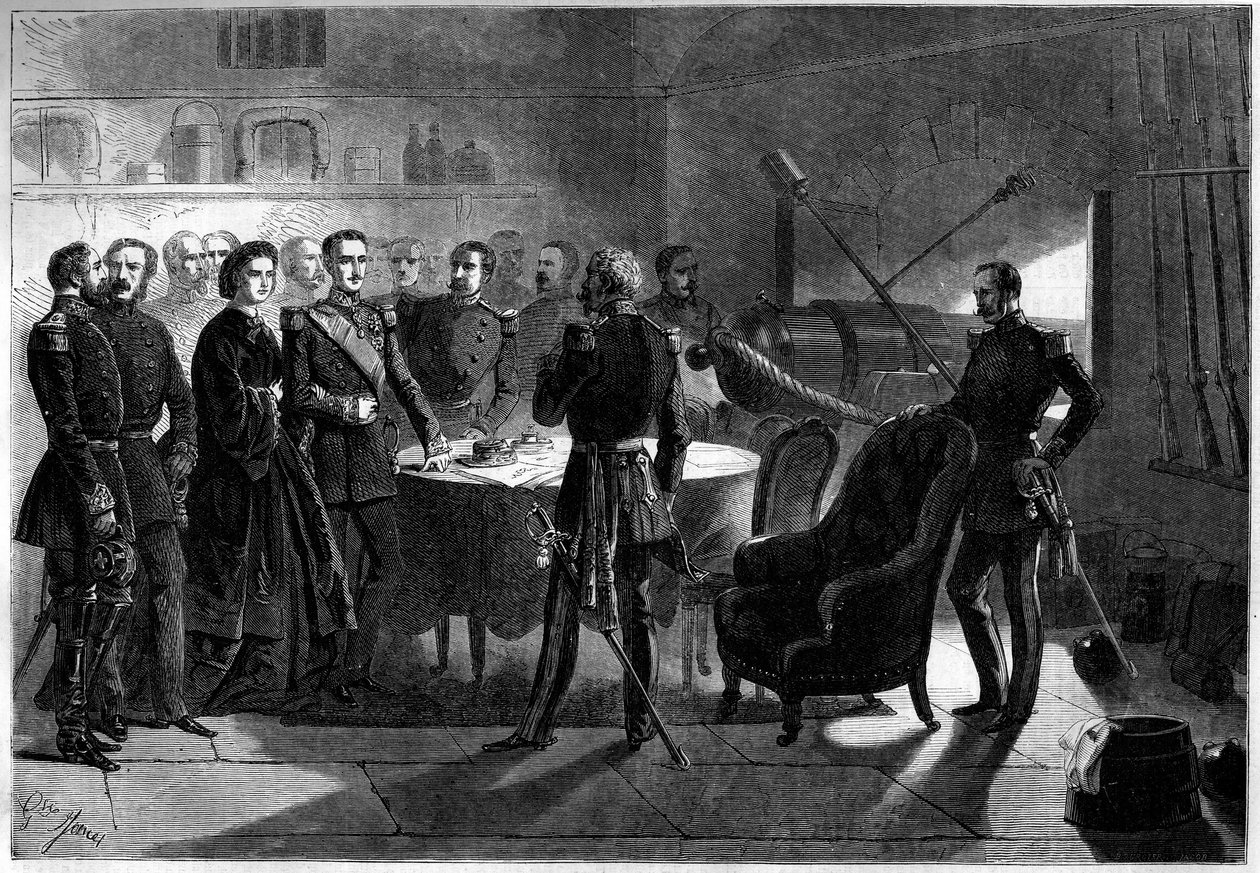 Risorgimento - Giuseppe Garibaldin (1807-1887) Tuhannen tai punaisen paidan tutkimusmatka - Gaeten piiritys, Italia tekijältä French School