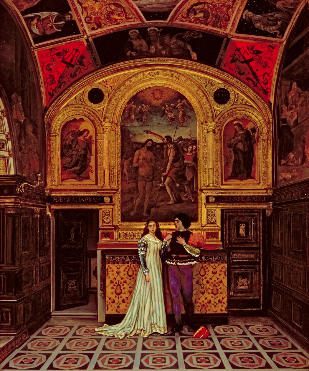 Romeo ja Julia, n. 1860-70 tekijältä French School
