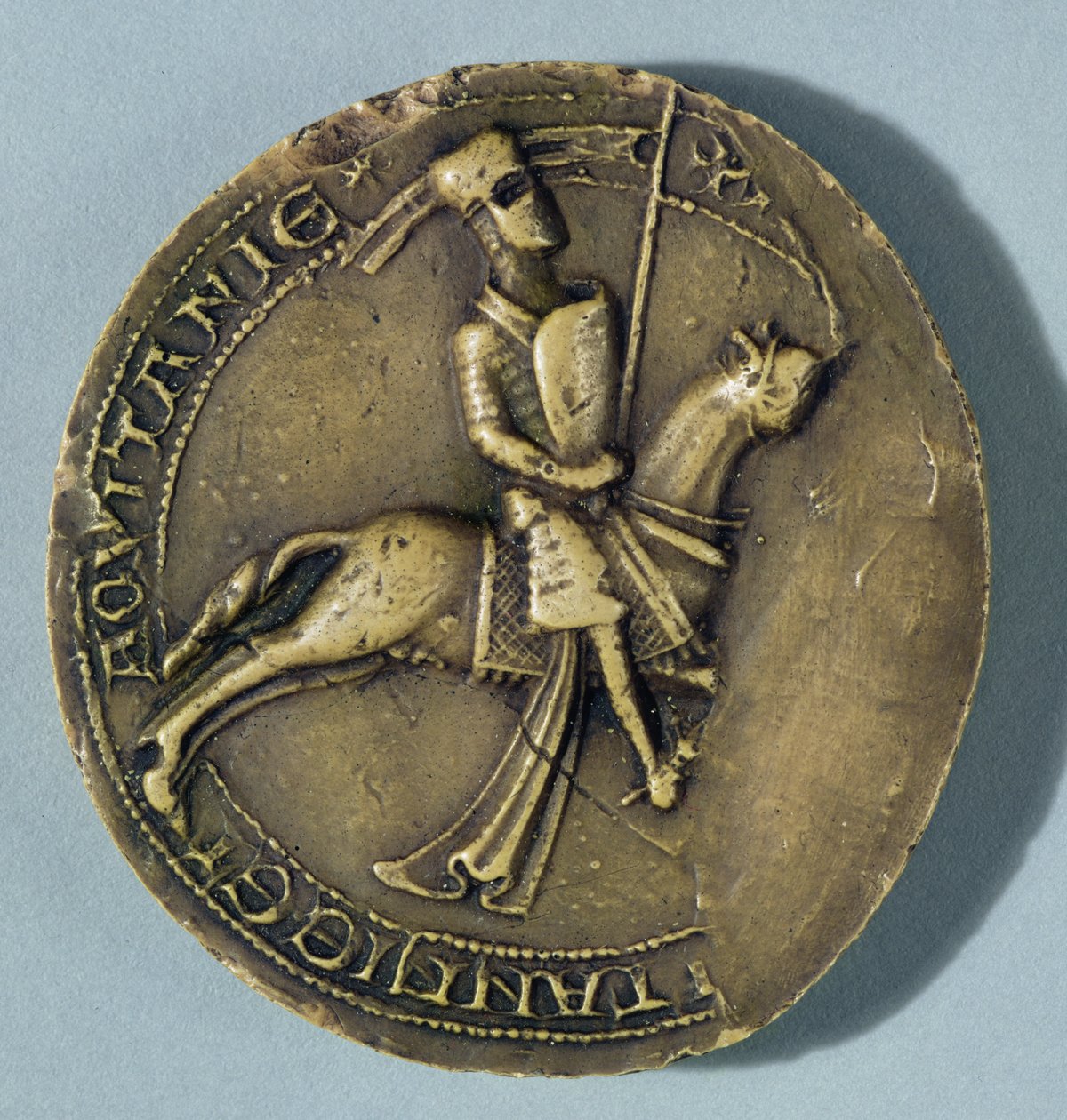 Arthur I:n (1187-1203) sinetti Bretagnen herttua tekijältä French School