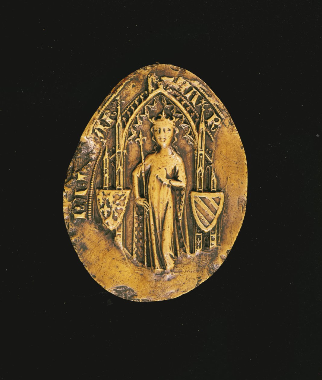 Margaretan Burgundin sinetti (1290-1315) 1311 (vaha) tekijältä French School
