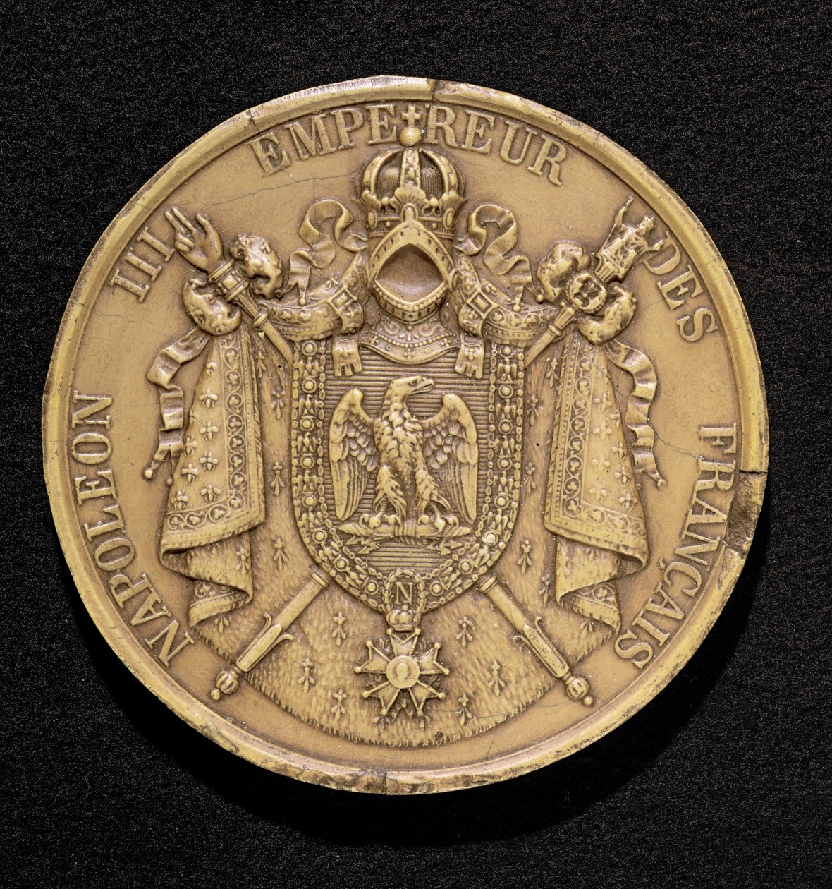 Napoleon III:n (1808-73) sinetti 1852 tekijältä French School