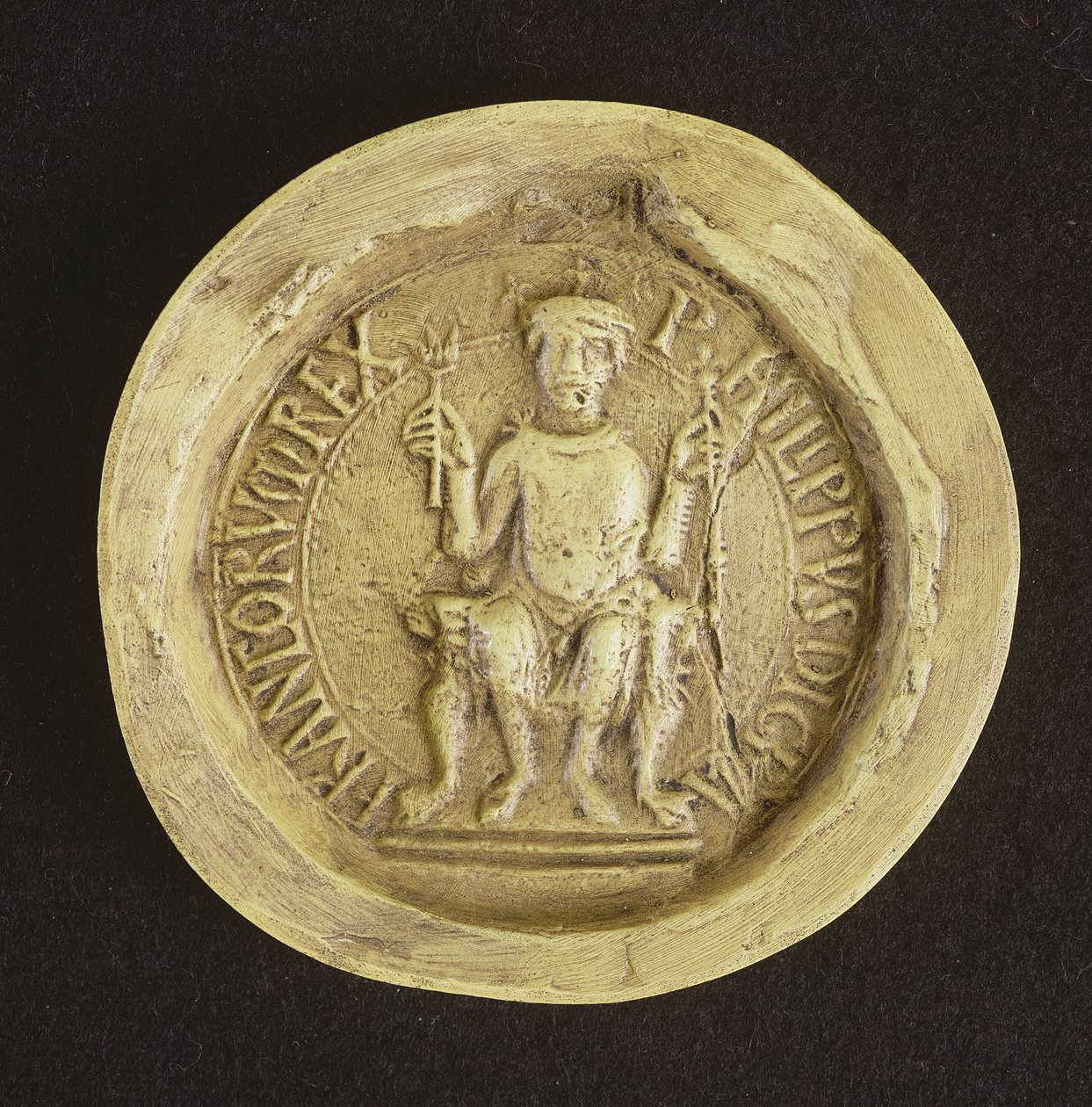 Philippe I:n sinetti (1052-1108) 1082 (vaha) tekijältä French School