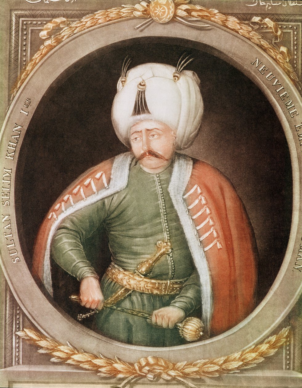 Selim I (1466-1520) kutsui Yavuzia synkkääksi, sulttaaniksi 1512-20 tekijältä French School