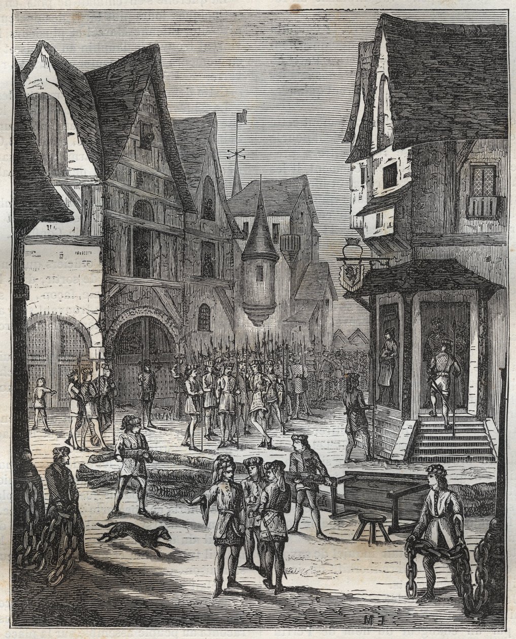 Siege de Paris (1358) - 22. helmikuuta tekijältä French School