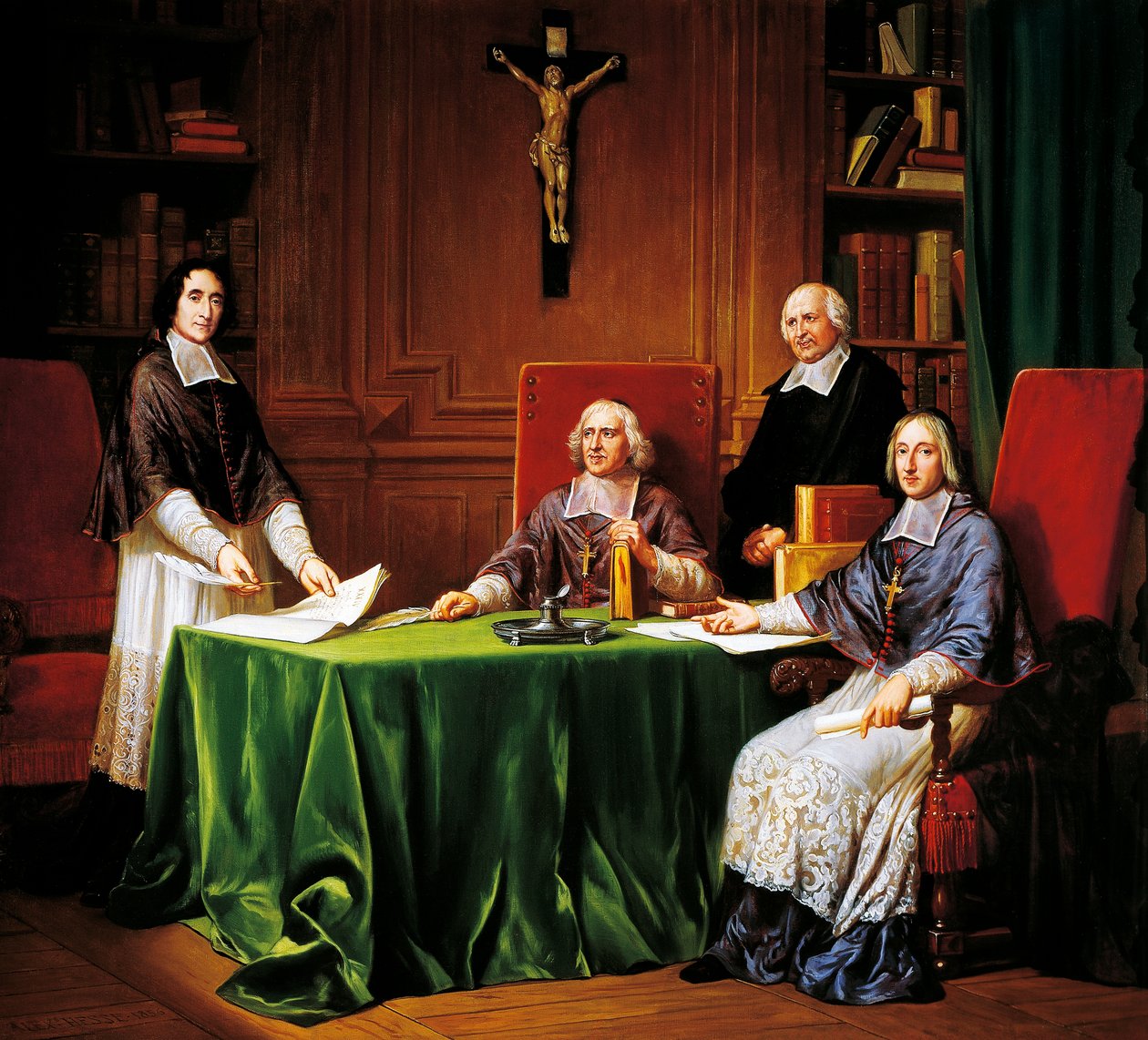 Vuonna 1697 pidetyn Issyn konferenssin artikkelit allekirjoittivat Jacques Benigne Bossuet (Meaux