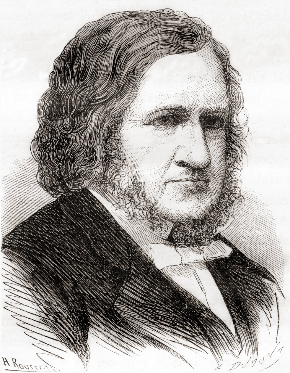 Sir James Young Simpson, The Wonders of Science -julkaisusta, julkaistu n. 1870 (litho) tekijältä French School