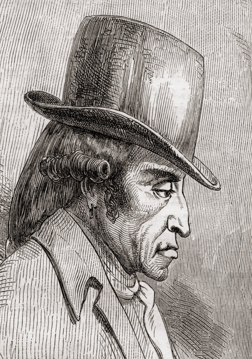 Stanislas Marie Maillard, J. Gauchardin kaiverrus Bocourtin mukaan, Louis Blancin (1811-82) teoksesta "Histoire de la Revolution Francaise" tekijältä French School
