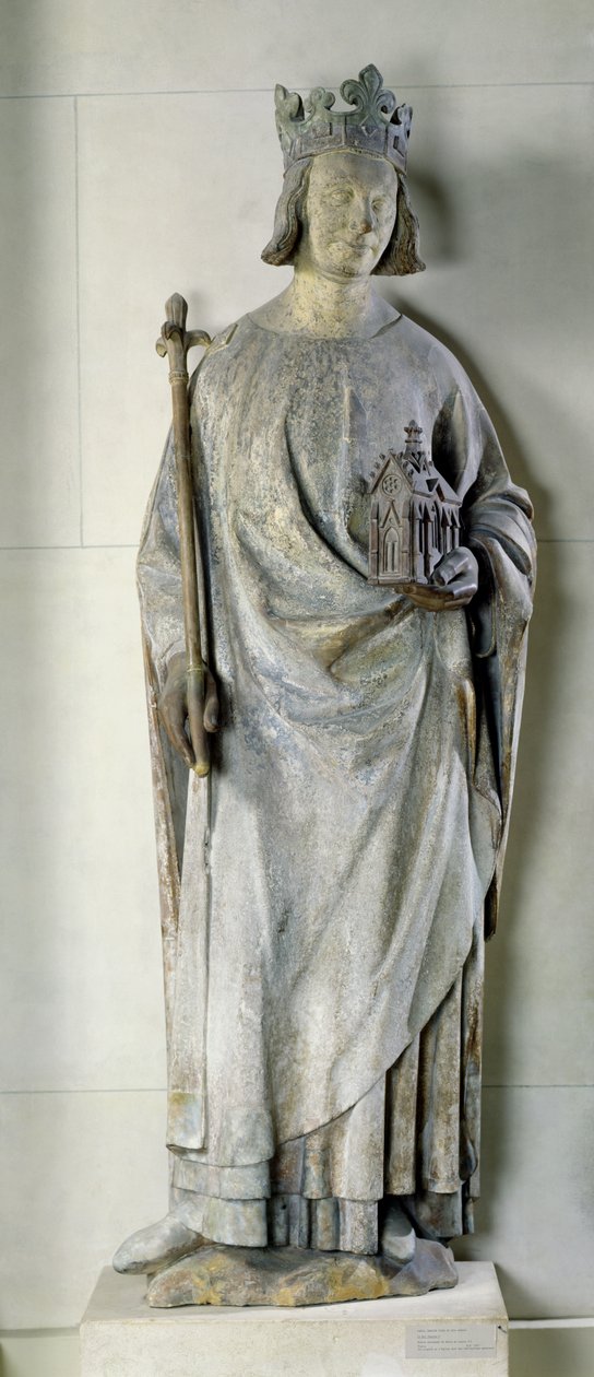 Kaarle V:n (1338-80) patsas, Ranskan kuningas, 1365-80 (katso myös 210386) tekijältä French School