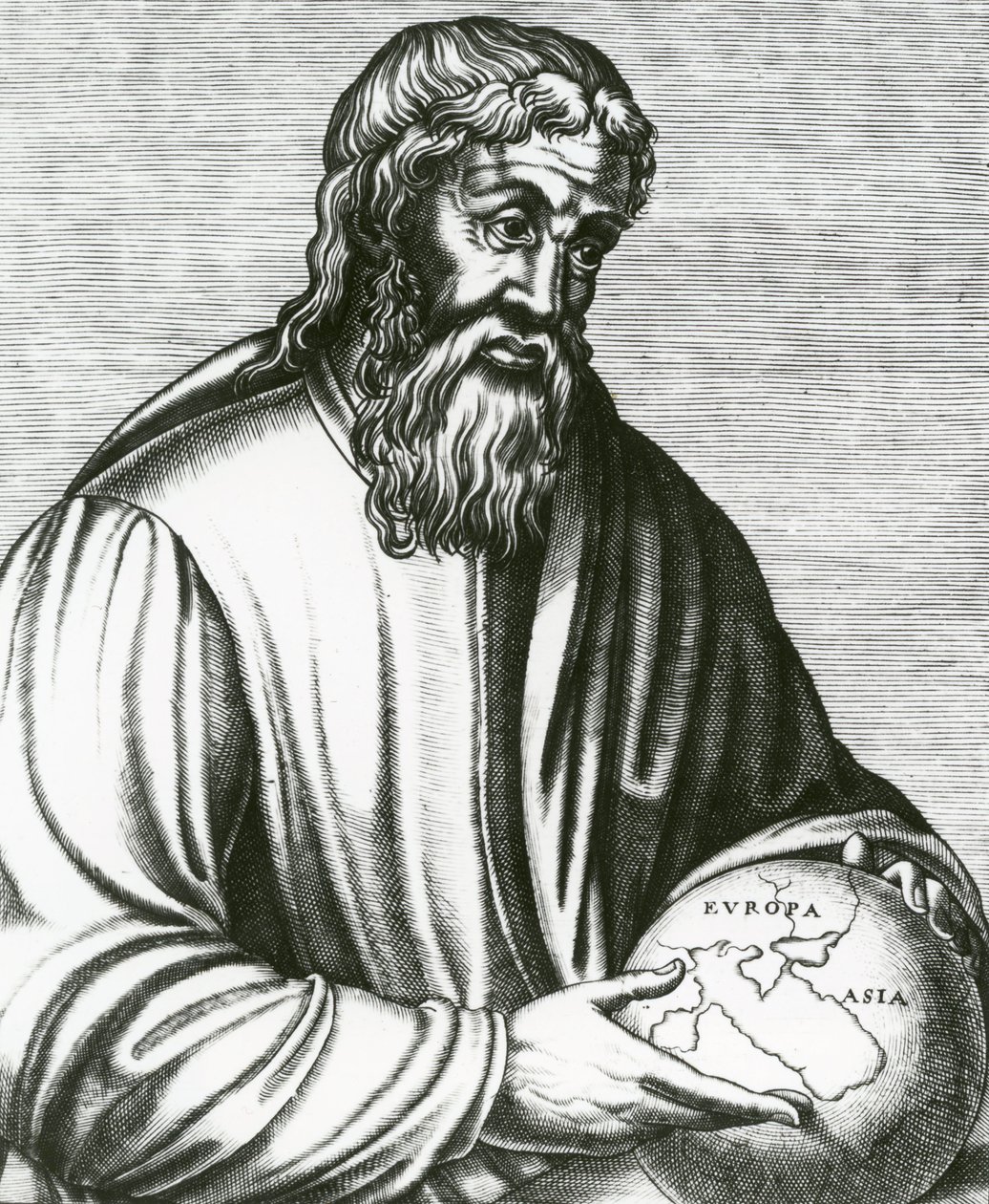 Strabo maantieteilijä, 1500-luku tekijältä French School