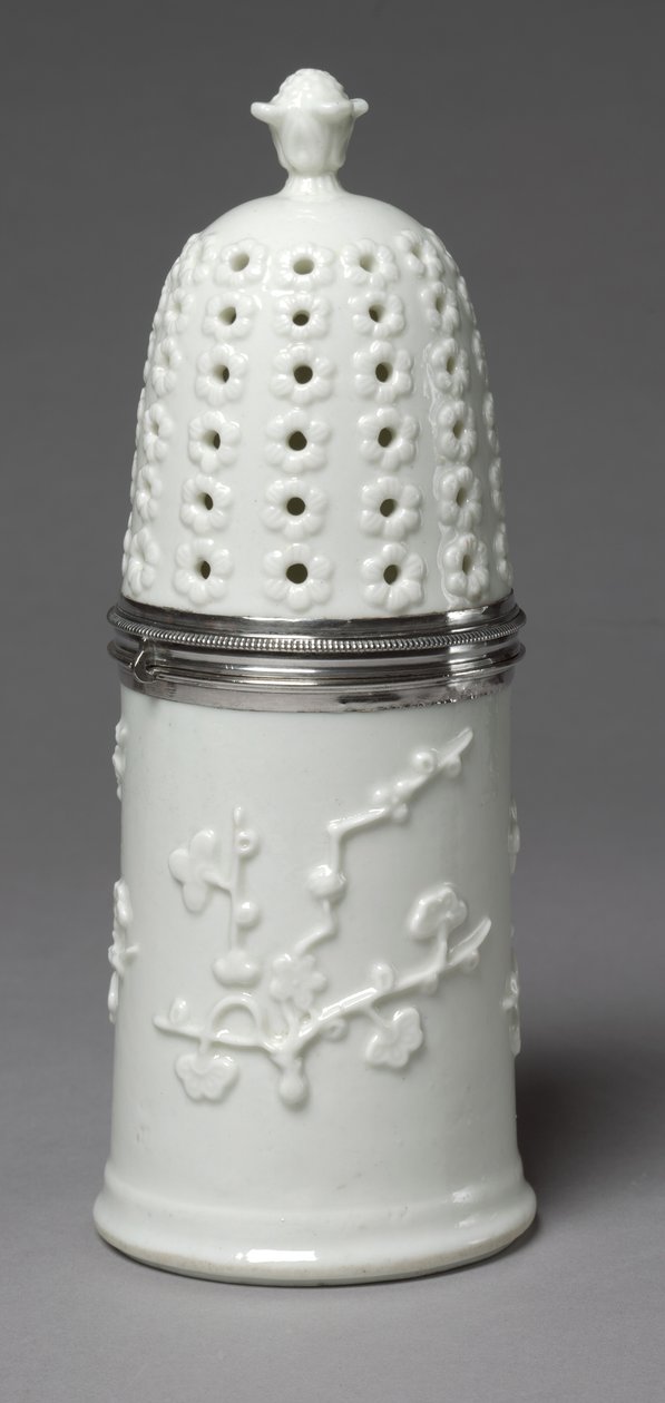 Sugar Caster, valmistaja Saint Cloud Porcelain Factory, n. 1732-1738 tekijältä French School