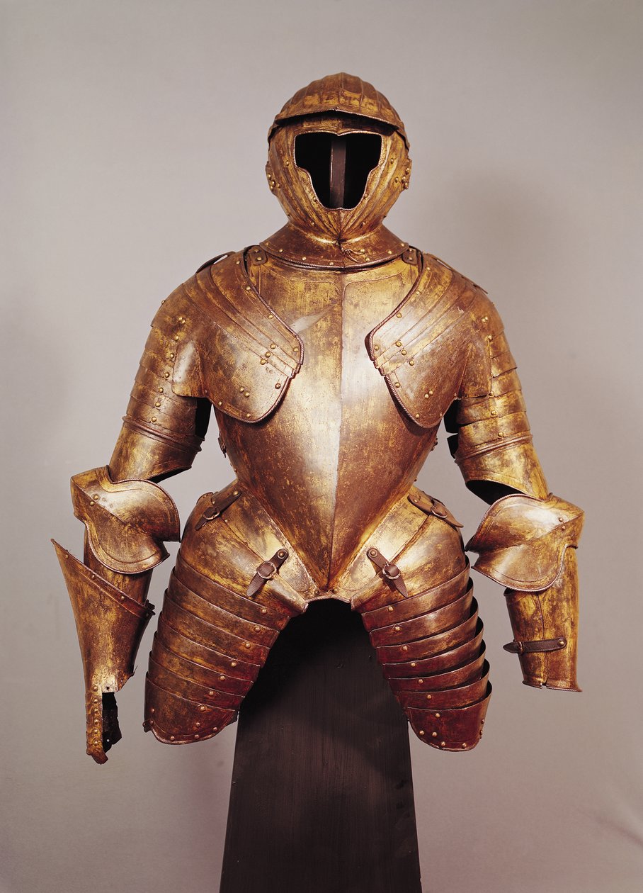 Charles de Lorraine (1554-1611) 1500-1600-luvun panssaripuku (metalli) tekijältä French School
