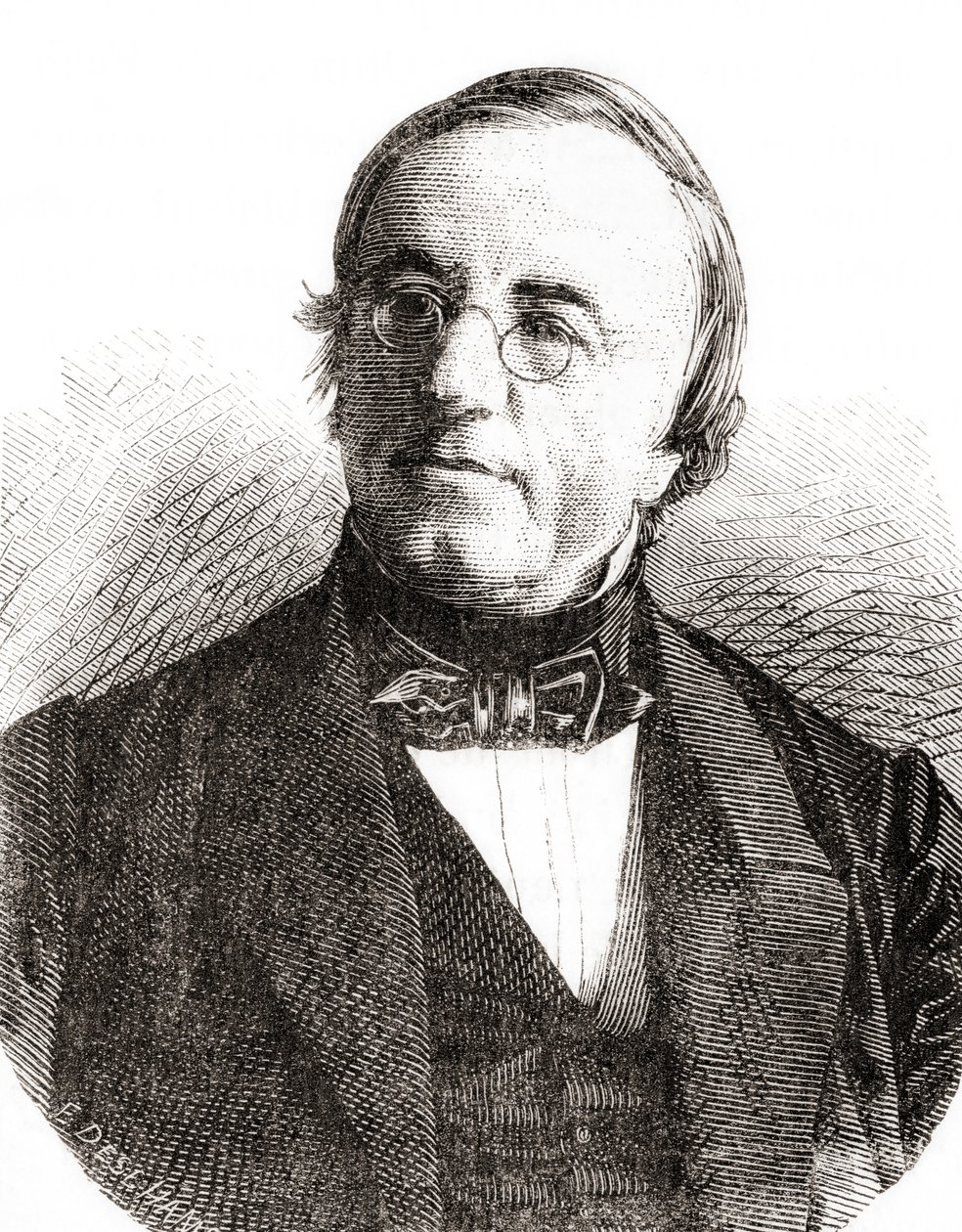Sveitsiläinen fyysikko Auguste Arthur de la Rive, Les Merveilles de la Science, pub.1870. tekijältä French School