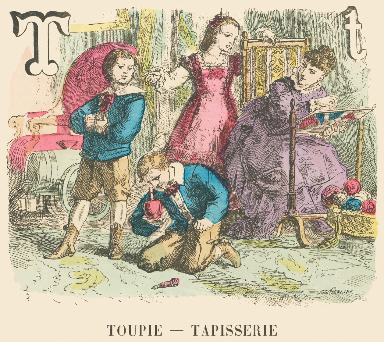 T: Yläosa - Tapestry tekijältä French School