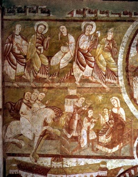 The Adoration of the Magi (fresko) tekijältä French School