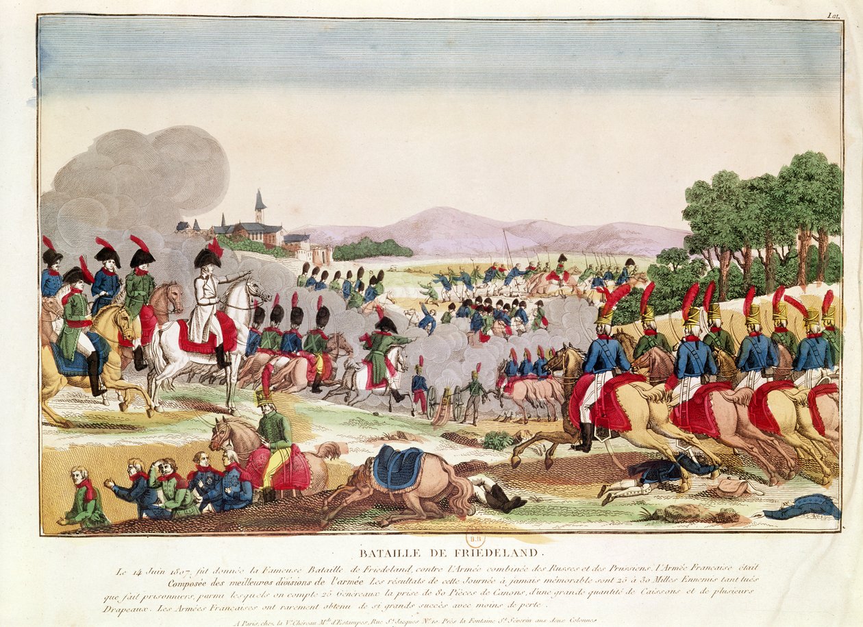 Friedlandin taistelu, 14. kesäkuuta 1807 tekijältä French School