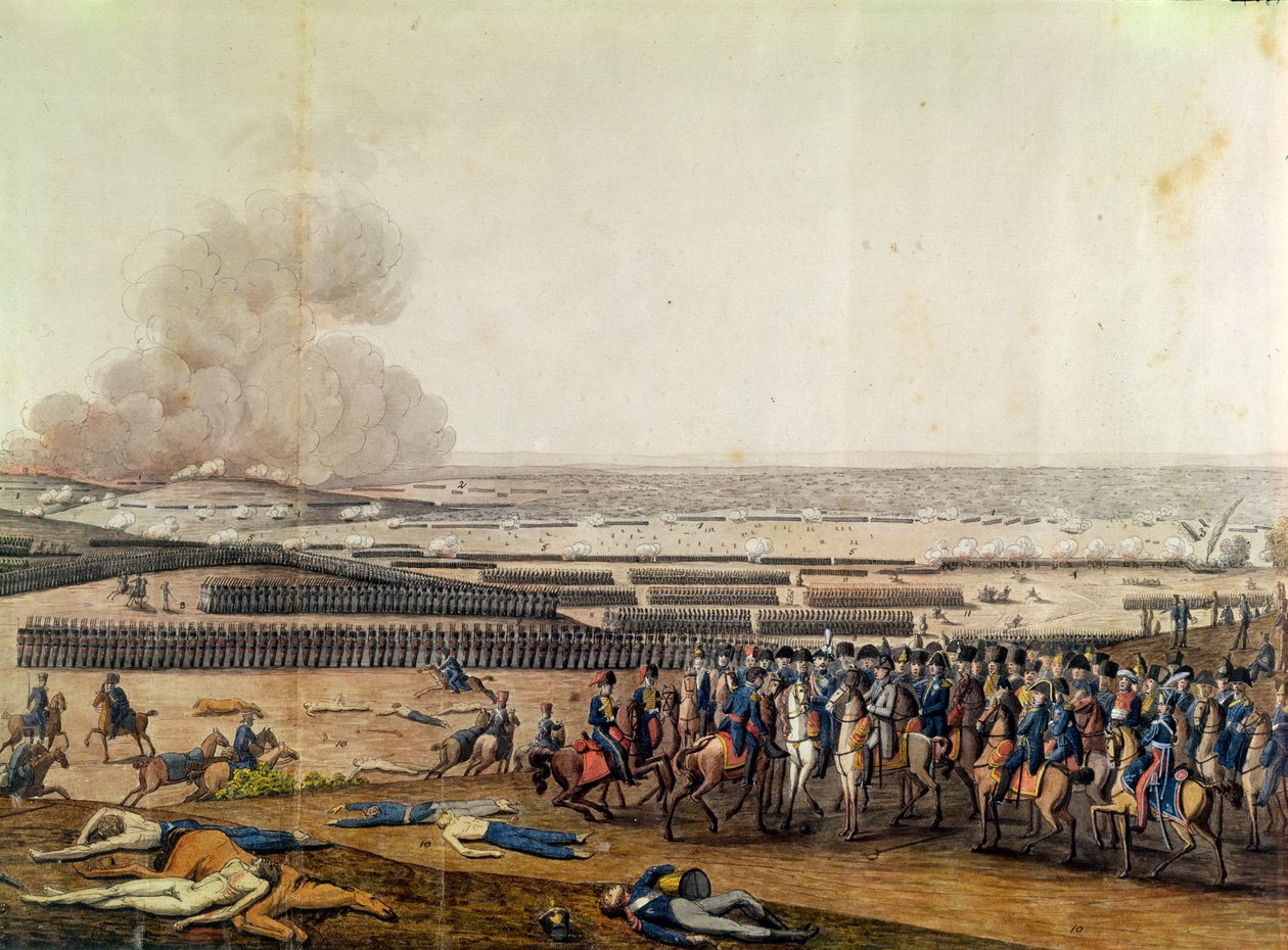 Moskovan taistelu, 7. syyskuuta 1812 (yksityiskohta) tekijältä French School
