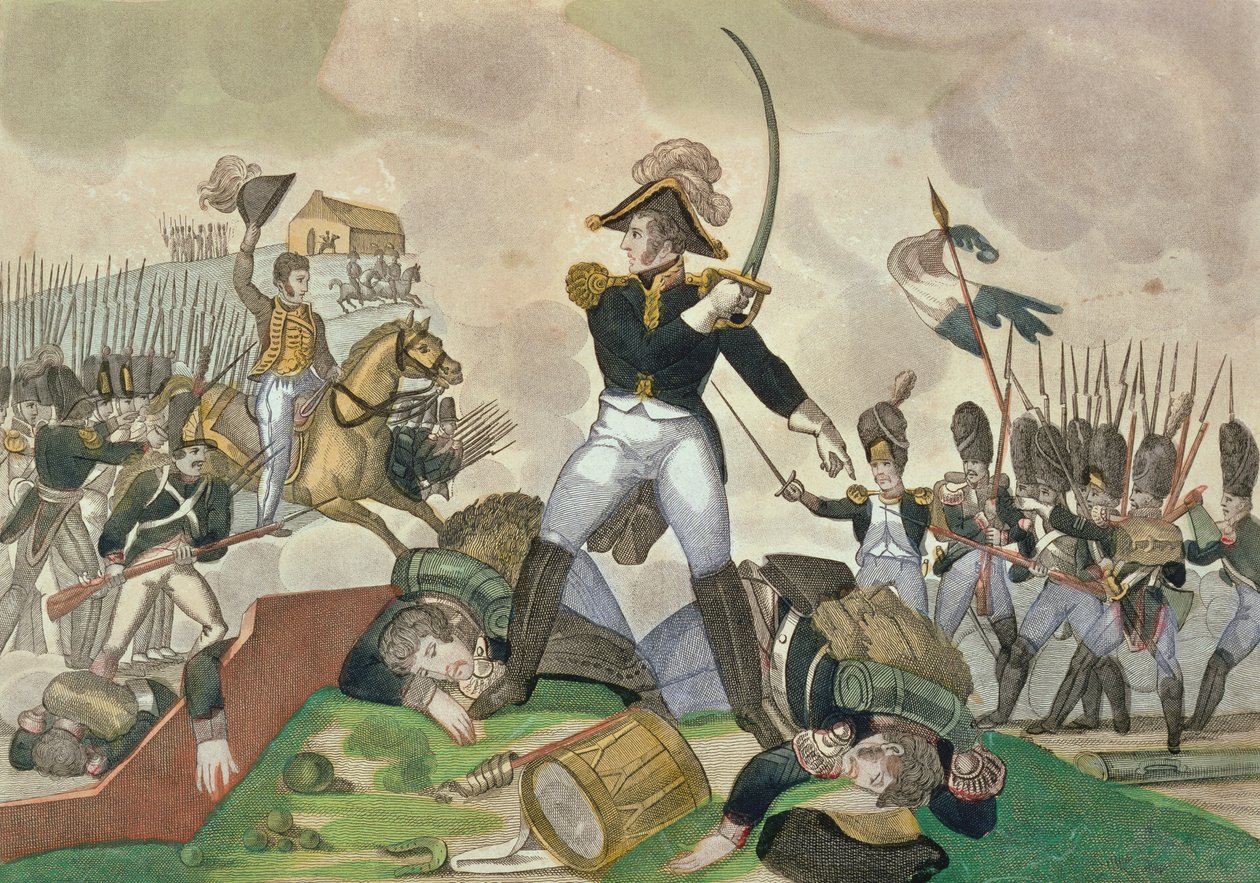 Waterloon taistelu, 18. kesäkuuta 1815 tekijältä French School
