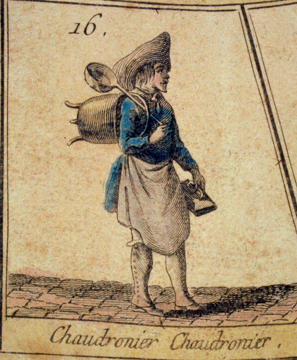 The Boilermaker Yksityiskohta pelin huutojen ja Pariisin vanhojen metsien pelistä. 1700-luvun yksityinen kokoelma tekijältä French School