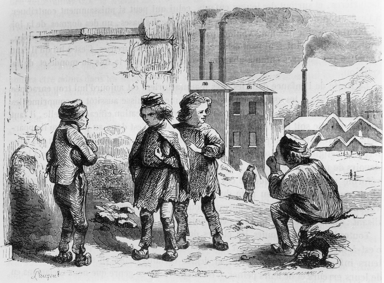 Tehtaan lapset, 1842 tekijältä French School