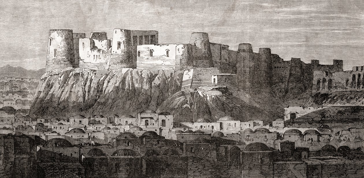 The Citadel of Herat ja Qala Iktyaruddin, Herat, Afganistan, "L