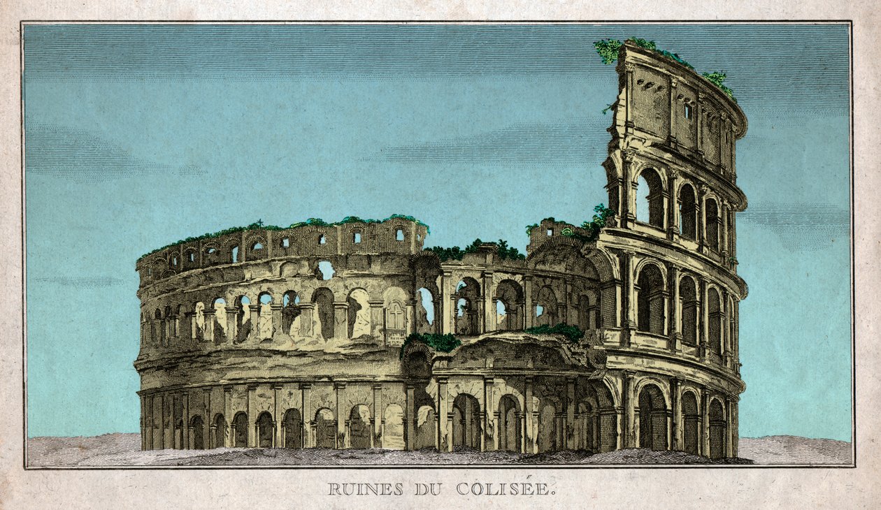 Colisee. (kaiverrus tekijältä French School