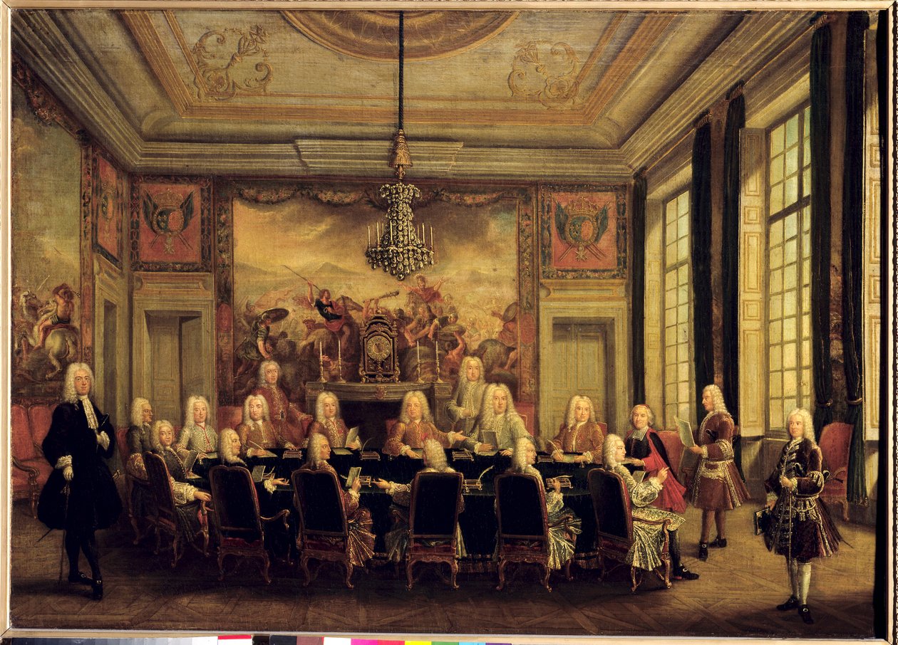 Ludvig XV:n vähemmistön hallintoneuvosto (1710-74) tekijältä French School