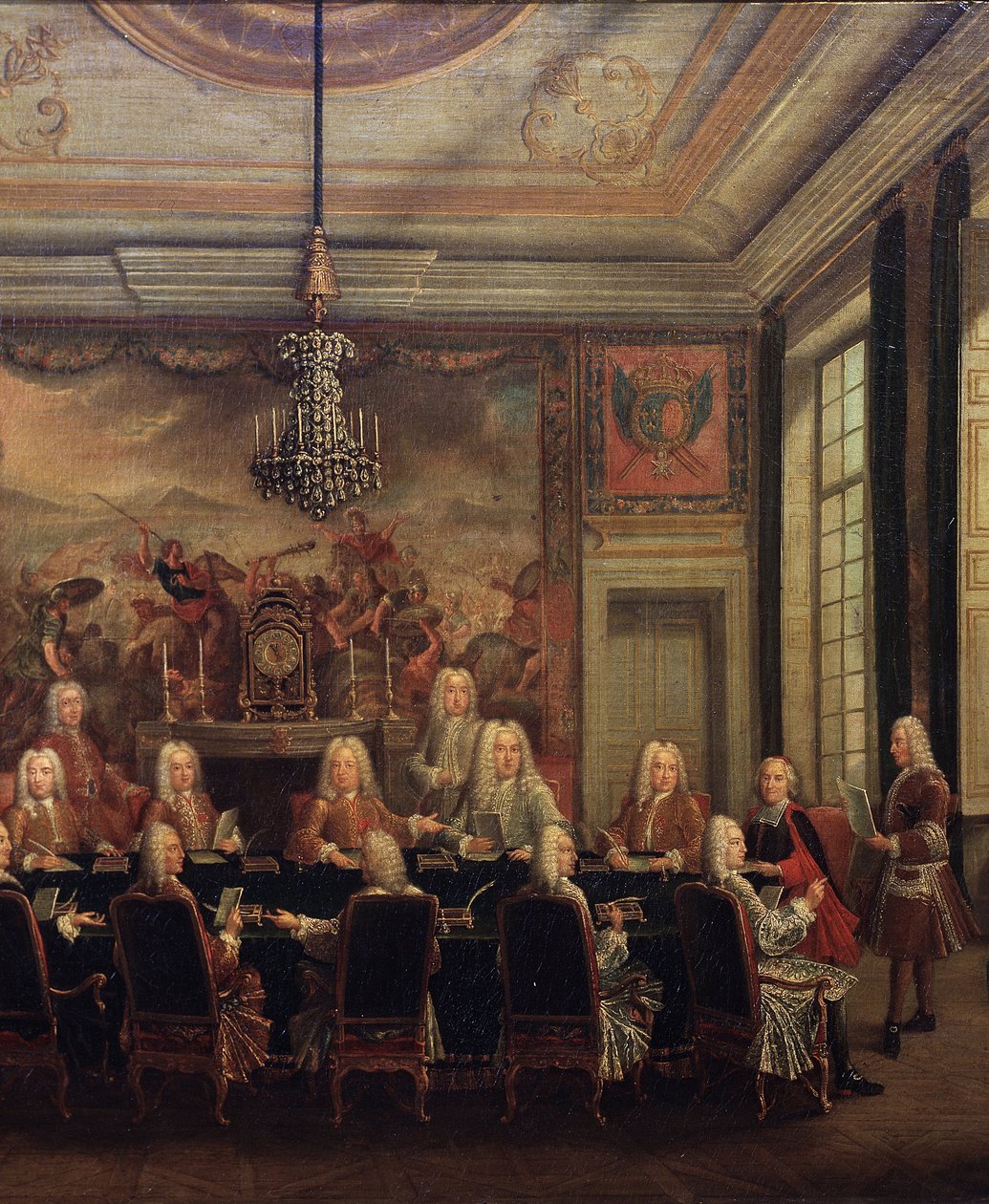 Ludvig XV:n vähemmistön hallintoneuvosto tekijältä French School