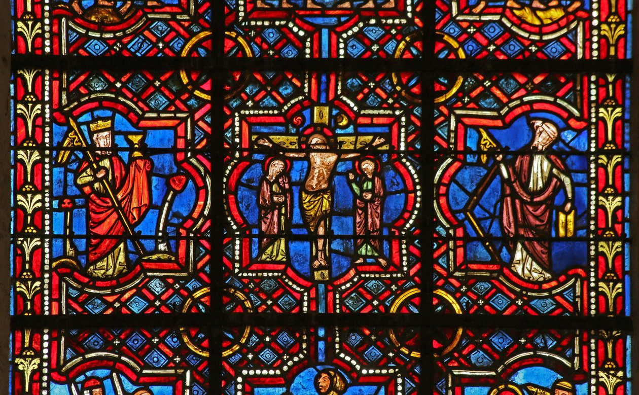 Ristiinnaulitseminen kirkon ja synagogan välillä tekijältä French School