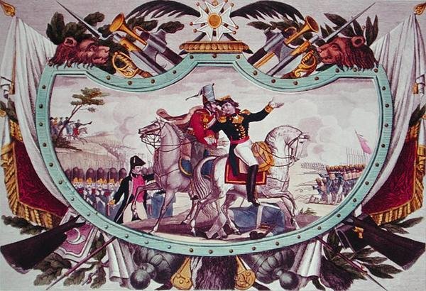 Kenraali Desaixin (1768-1800) kuolema Marengon taistelussa tekijältä French School