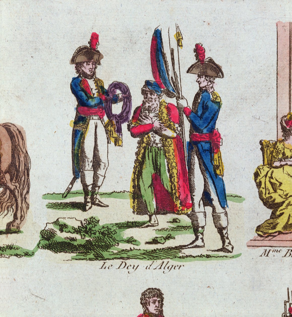 The Dey of Alger, 1799 tekijältä French School