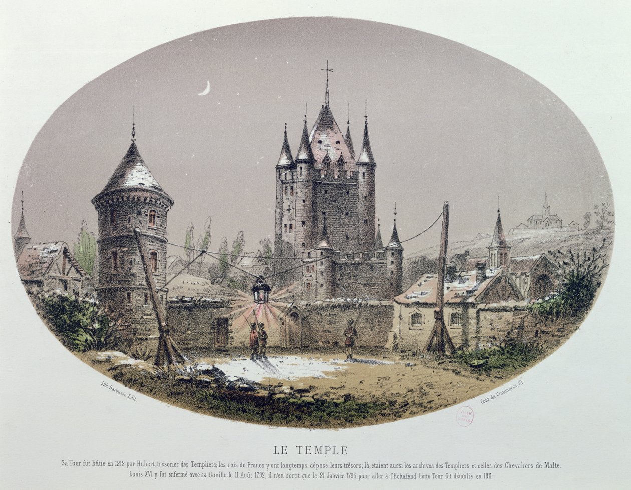 Temppelin Donjon, Pariisi tekijältä French School
