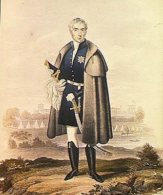 The Duke of Wellington (1769-1852) (väri litho) tekijältä French School