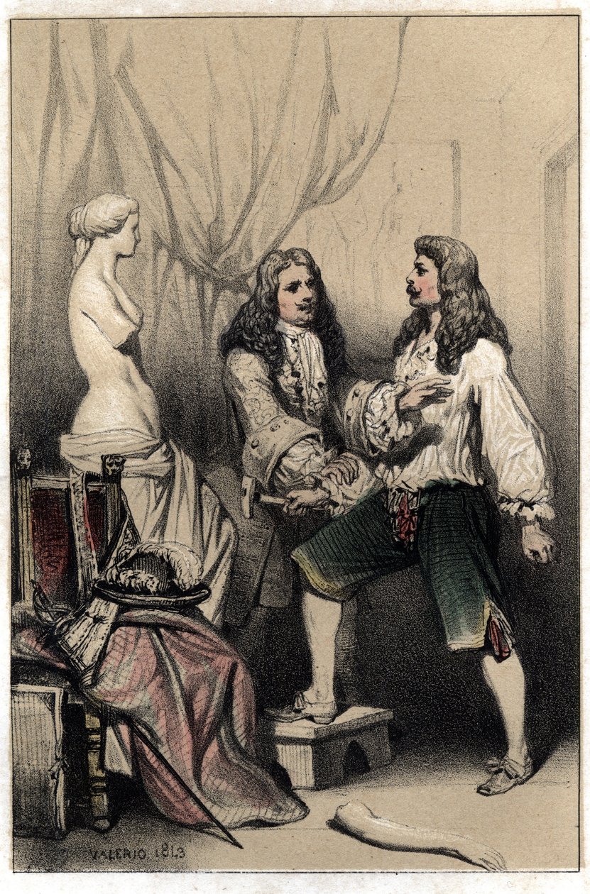 Ranskalainen kuvanveistäjä Pierre Puget (1620-1694) pidätti murtaakseen Venuksensa sponsorinsa Plate