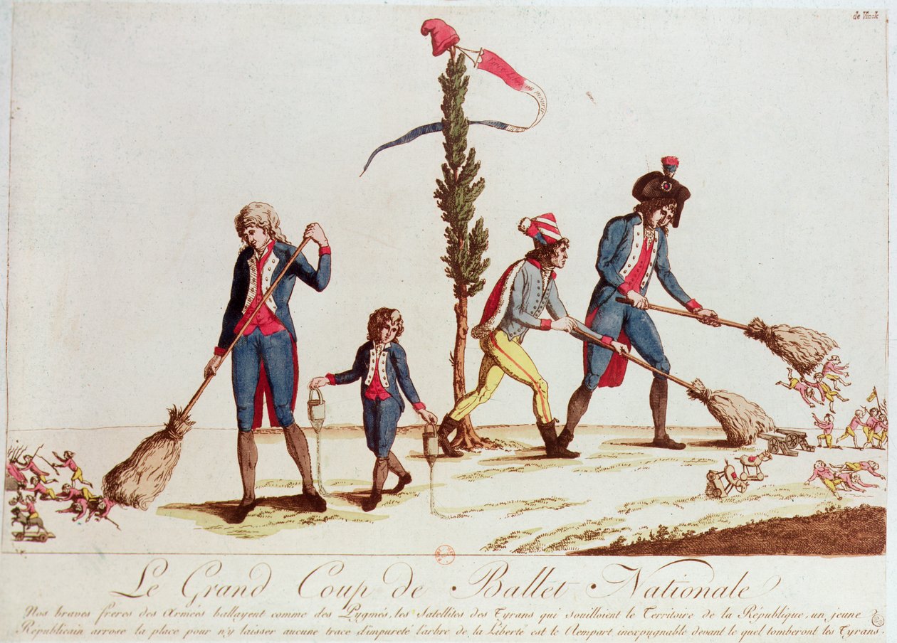 The Great National Sweeping Up (värikaiverrus) tekijältä French School