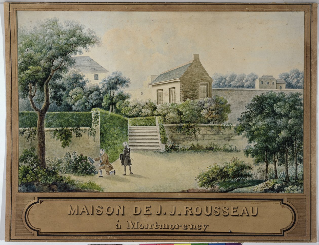 Eremitaaši Montmorencyssa (wc paperilla) tekijältä French School
