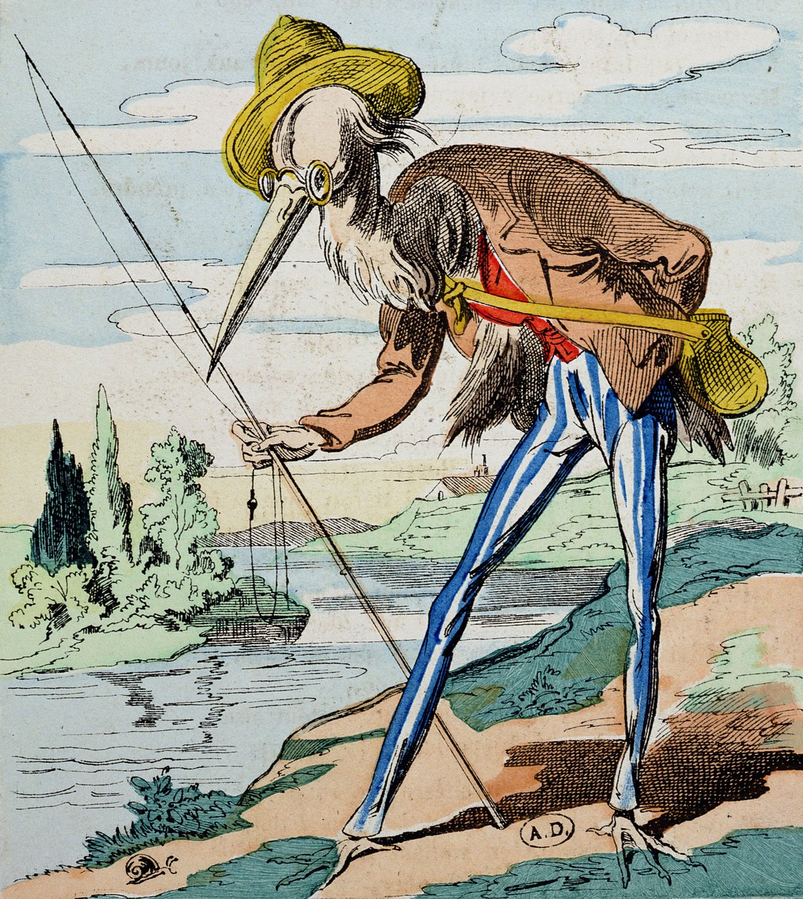 Heron, Fables de la Fontainen tekijältä French School