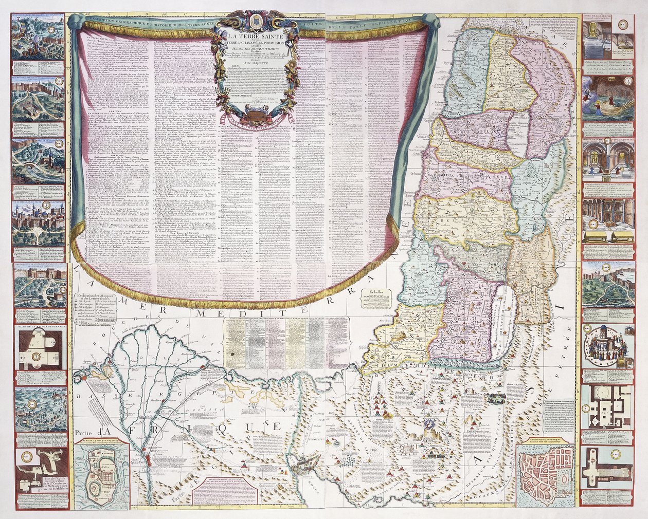 Pyhä maa, noin 1770 tekijältä French School