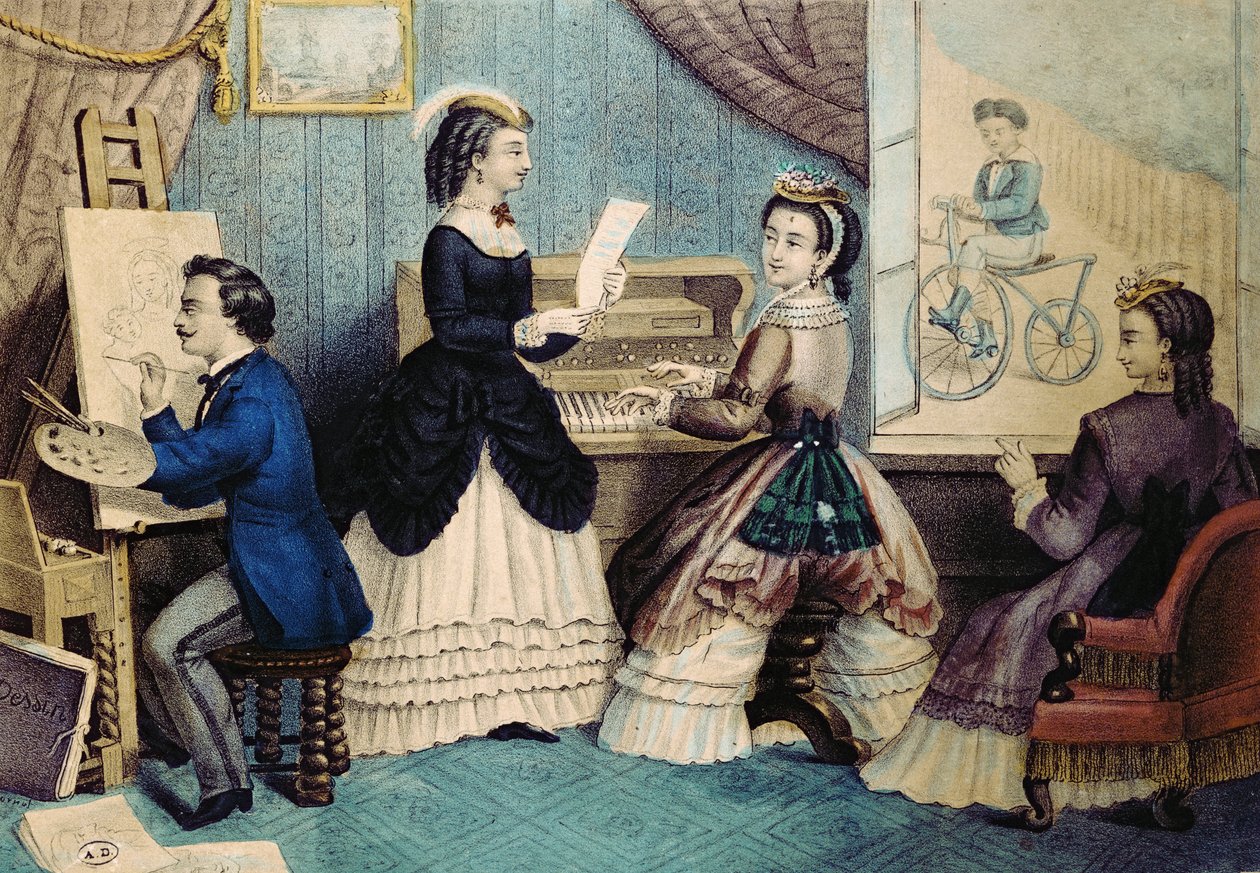 Parantuvat taiteet, 1867 tekijältä French School
