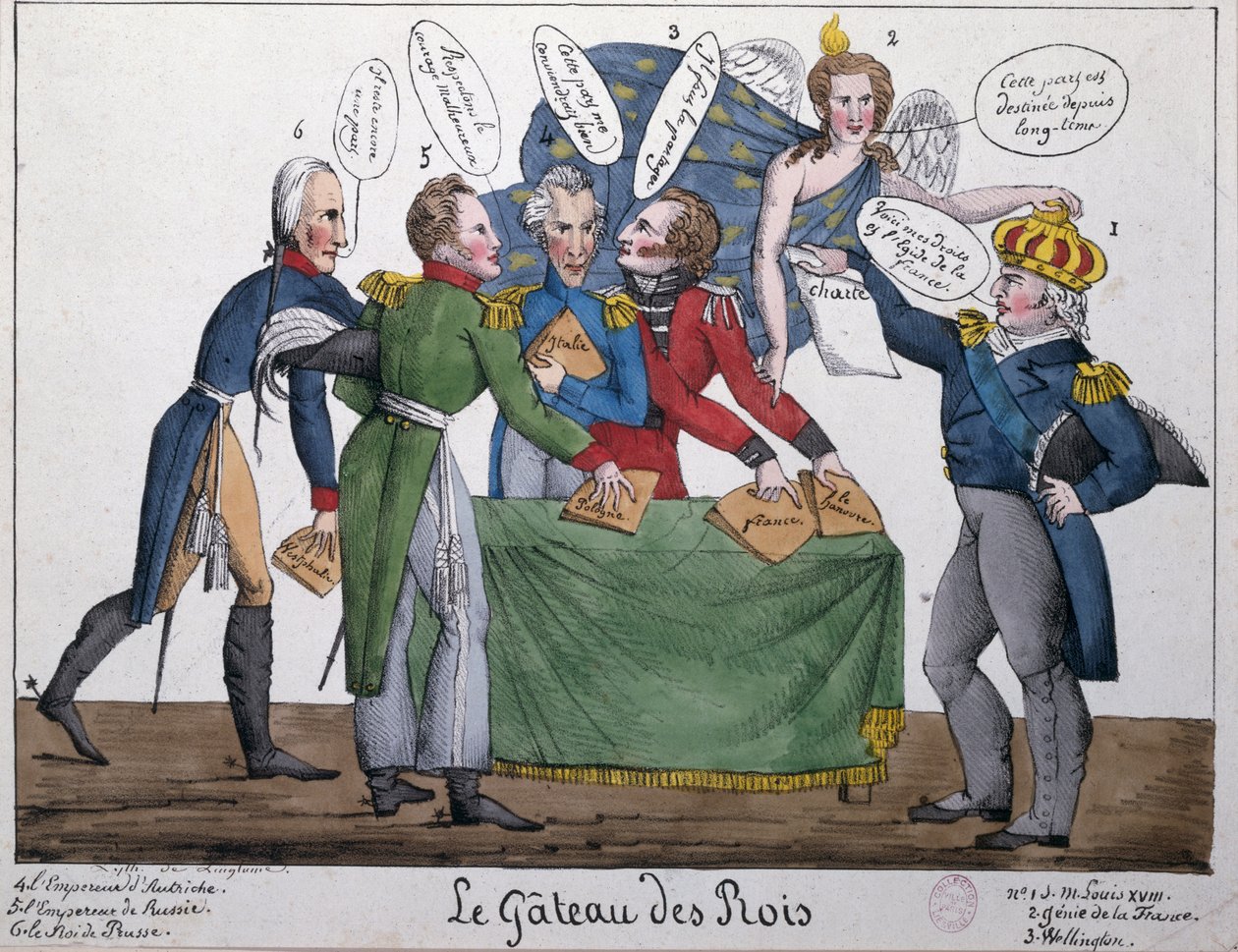 Kuninkaiden kakku, 1815 tekijältä French School