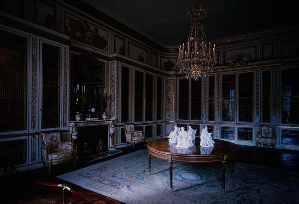Ludvig XVI:n kirjasto (kuva) tekijältä French School