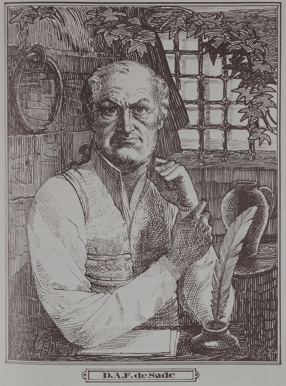 Markiisi de Sade (1740-1814) vankilassa tekijältä French School