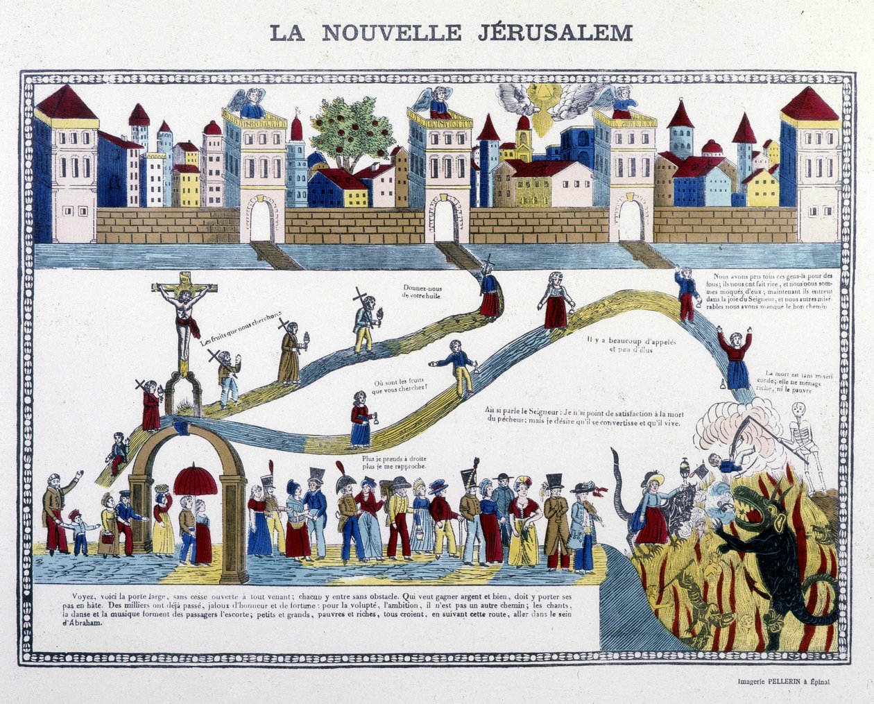 Uusi Jerusalem: viimeinen tuomio - kuva Epinalista tekijältä French School