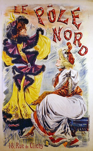 Pohjoisnapa (väri litho) tekijältä French School