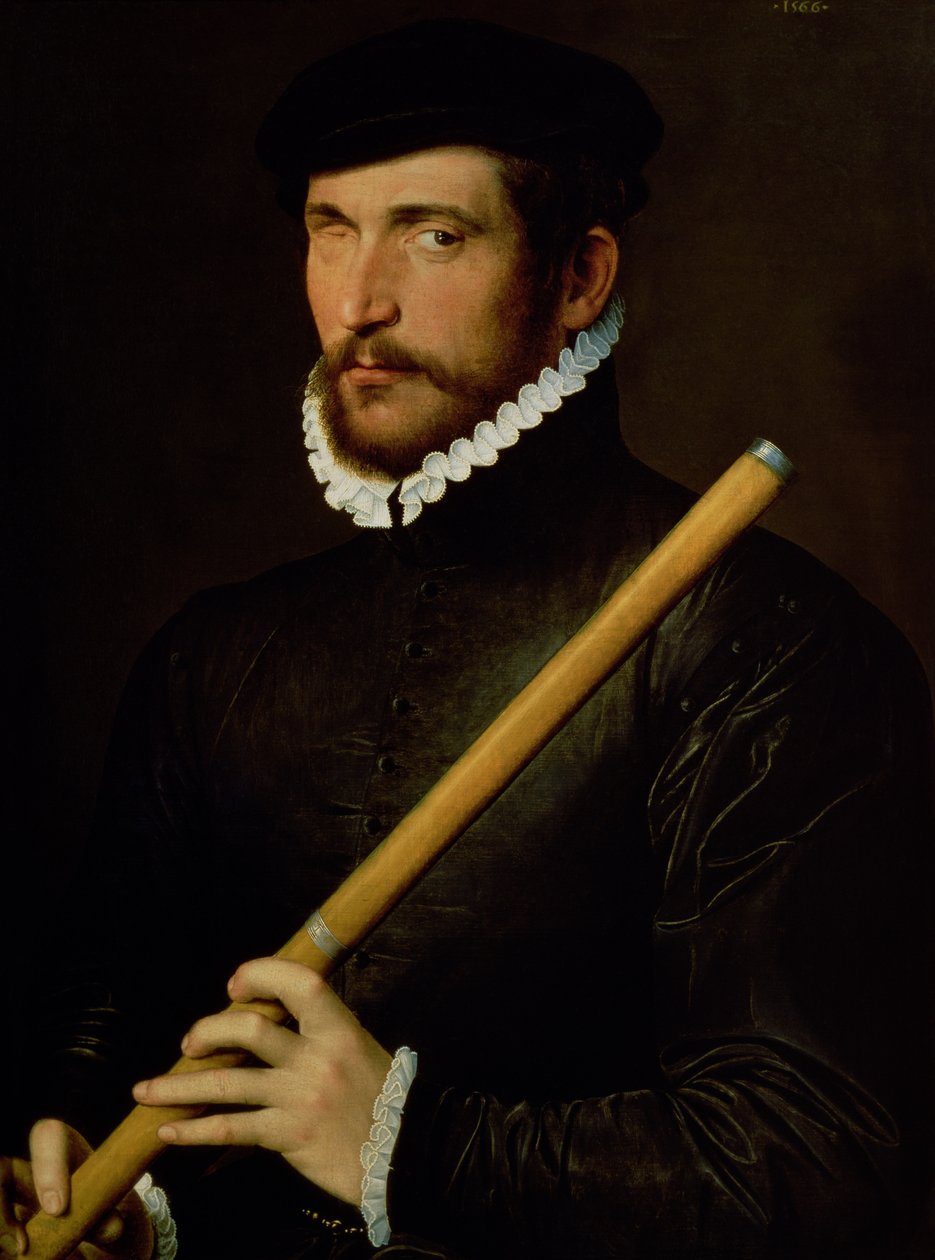 Yksisilmäinen huilisti, 1566 tekijältä French School