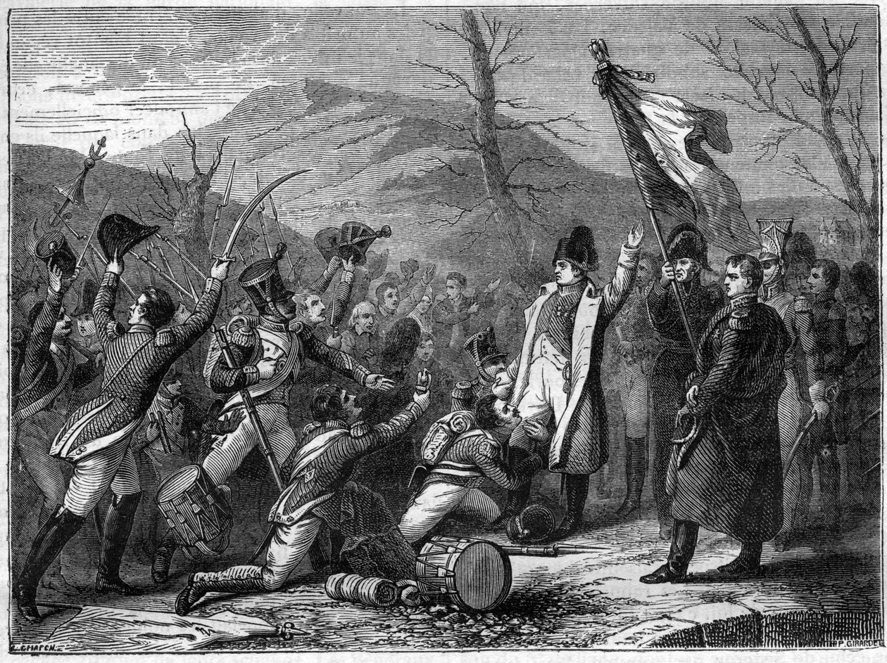Sata päivää - Maaliskuu 1815: La Bedoyere liittyy Napoleoniin - Sata päivää: Charles Angelique Francois Huchet de La Bedoyere (Labedoyere tekijältä French School