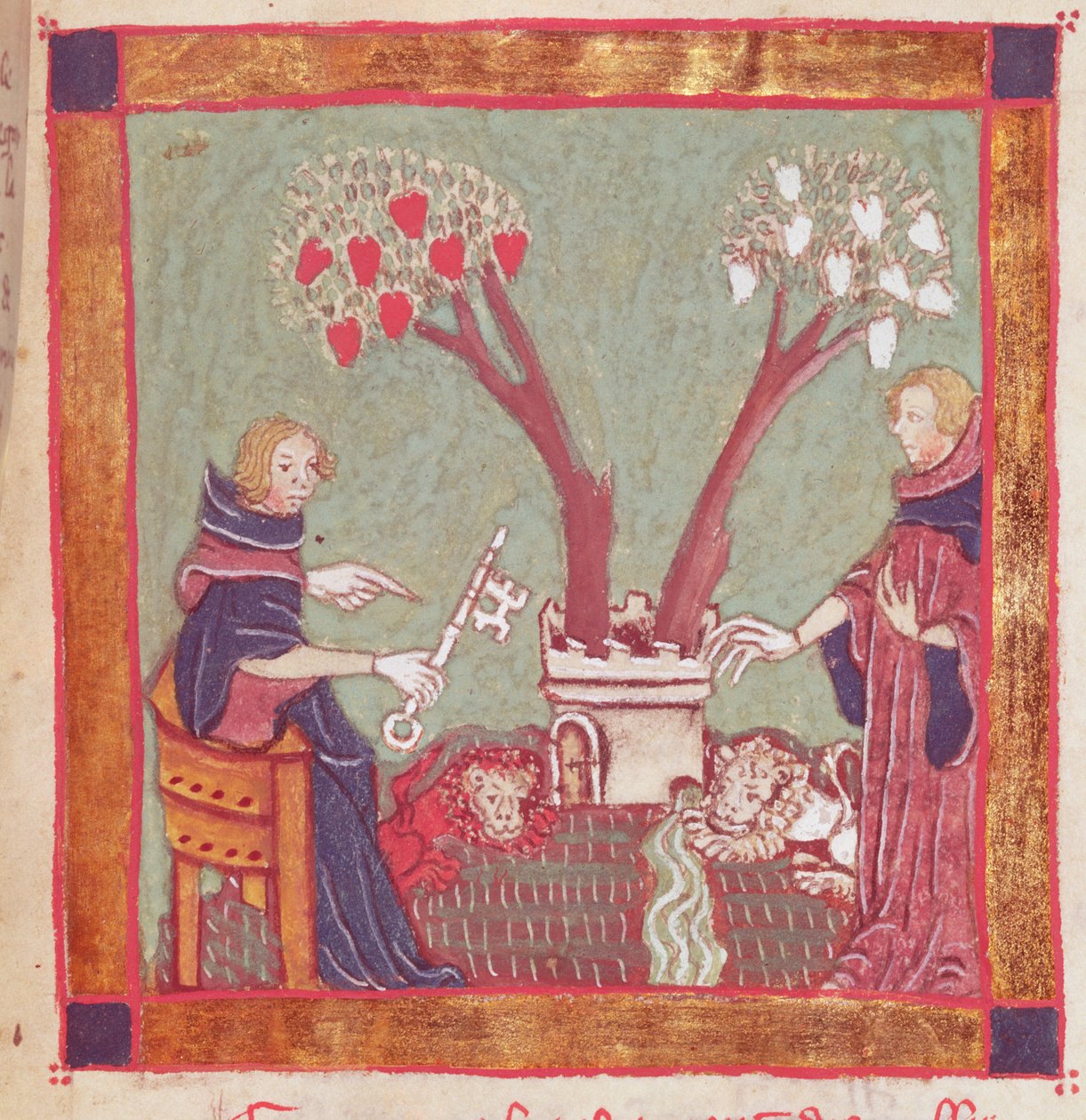The Philosophers Will, Alkemian käsikirjoituksesta, 1300-luku tekijältä French School